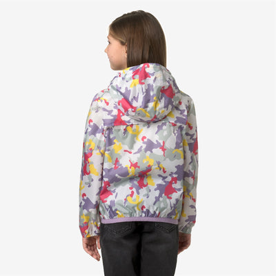 P. LE VRAI 3.0 CLAUDE GRAPHIC - Jackets - Mid - KID UNISEX - CAMO VIOLET-PINK-GREEN