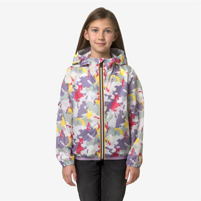 P. LE VRAI 3.0 CLAUDE GRAPHIC - Jackets - Mid - KID UNISEX - CAMO VIOLET-PINK-GREEN