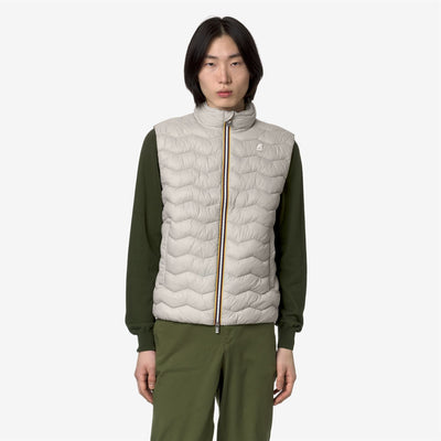 VALEN QUILTED WARM - Jackets - Vest - MAN - BEIGE LT