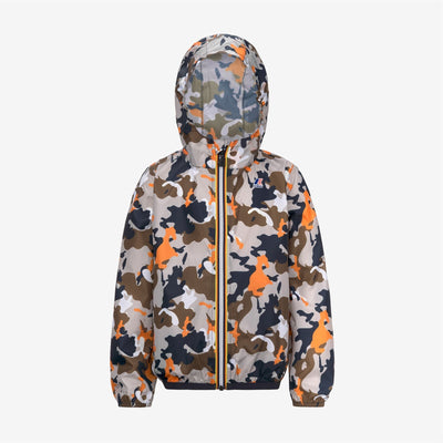 P. LE VRAI 3.0 CLAUDE GRAPHIC - Jackets - Mid - KID UNISEX - CAMO CORDA-ORANGE-BLUE