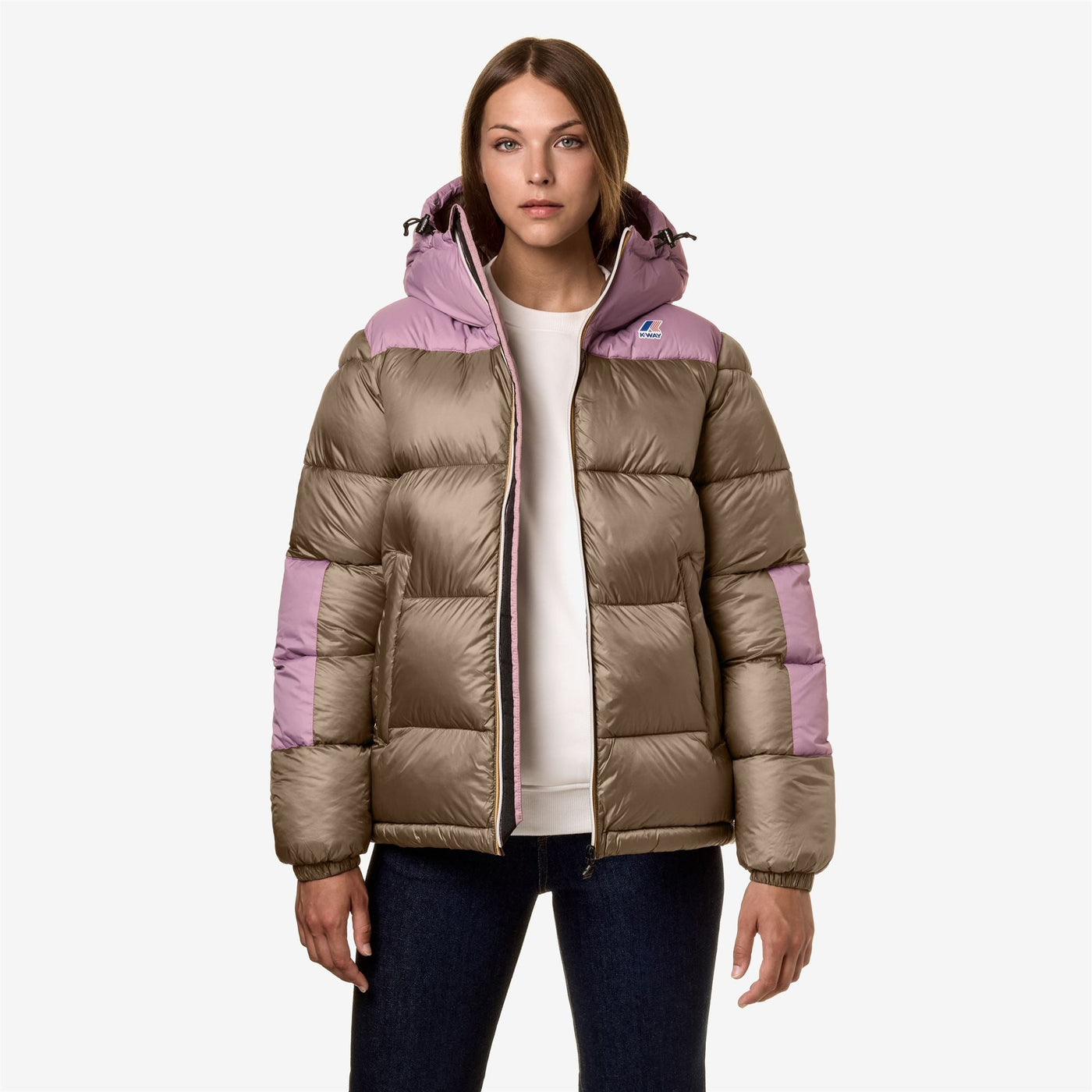 LE VRAI 3.0 CLAUDE HEAVY WARM - Jackets - Mid - UNISEX - BEIGE TAUPE-VIOLET DUSTY