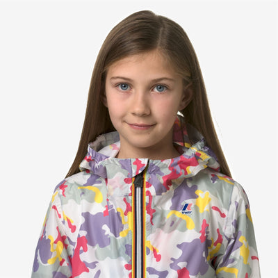 P. LE VRAI 3.0 CLAUDE GRAPHIC - Jackets - Mid - KID UNISEX - CAMO VIOLET-PINK-GREEN