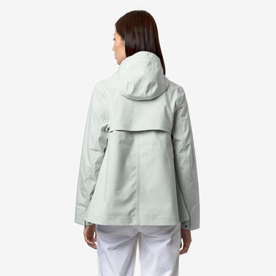 MADALINA BONDED JERSEY - Jackets - Mid - WOMAN - GREY SAGE