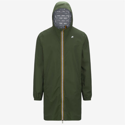 THOMAS STRETCH DOT - Jackets - 3/4 LENGTH - MAN - GREEN CYPRESS