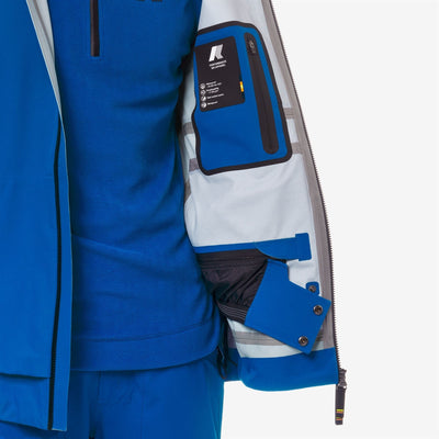 BOZEL 3 LAYERS - SHELL JACKET - Jackets - Mid - MAN - BLUE ROYAL MARINE