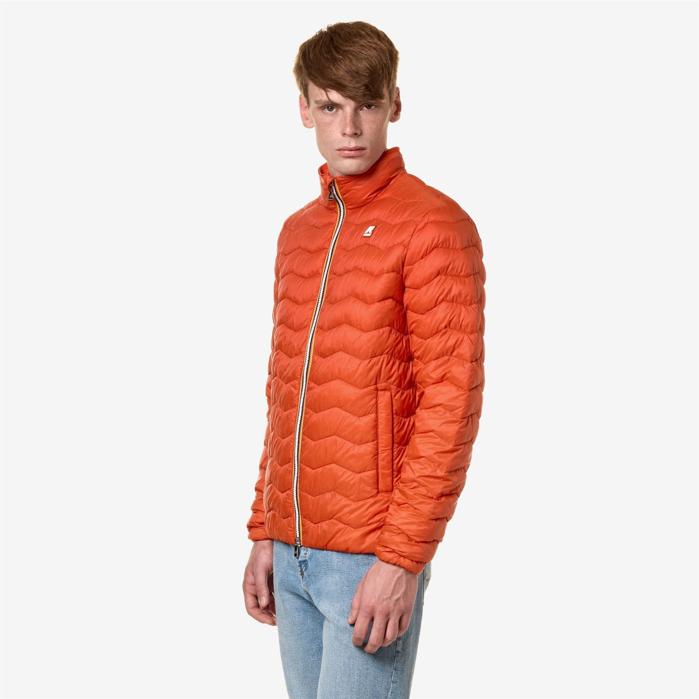 VALENTINE QUILTED WARM - Jackets - Short - MAN - ORANGE PUMPKIN