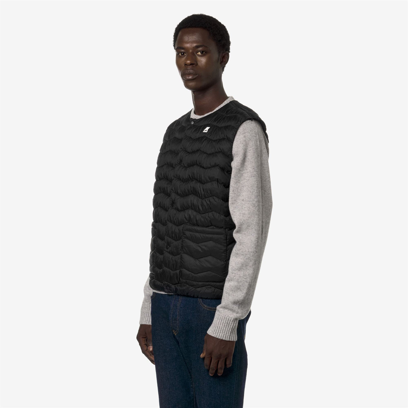 VALTY QUILTED WARM - Jackets - Vest - MAN - BLACK PURE