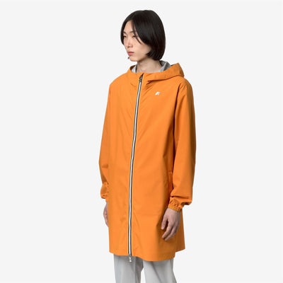 THOMAS STRETCH DOT - Jackets - 3/4 LENGTH - MAN - ORANGE MD