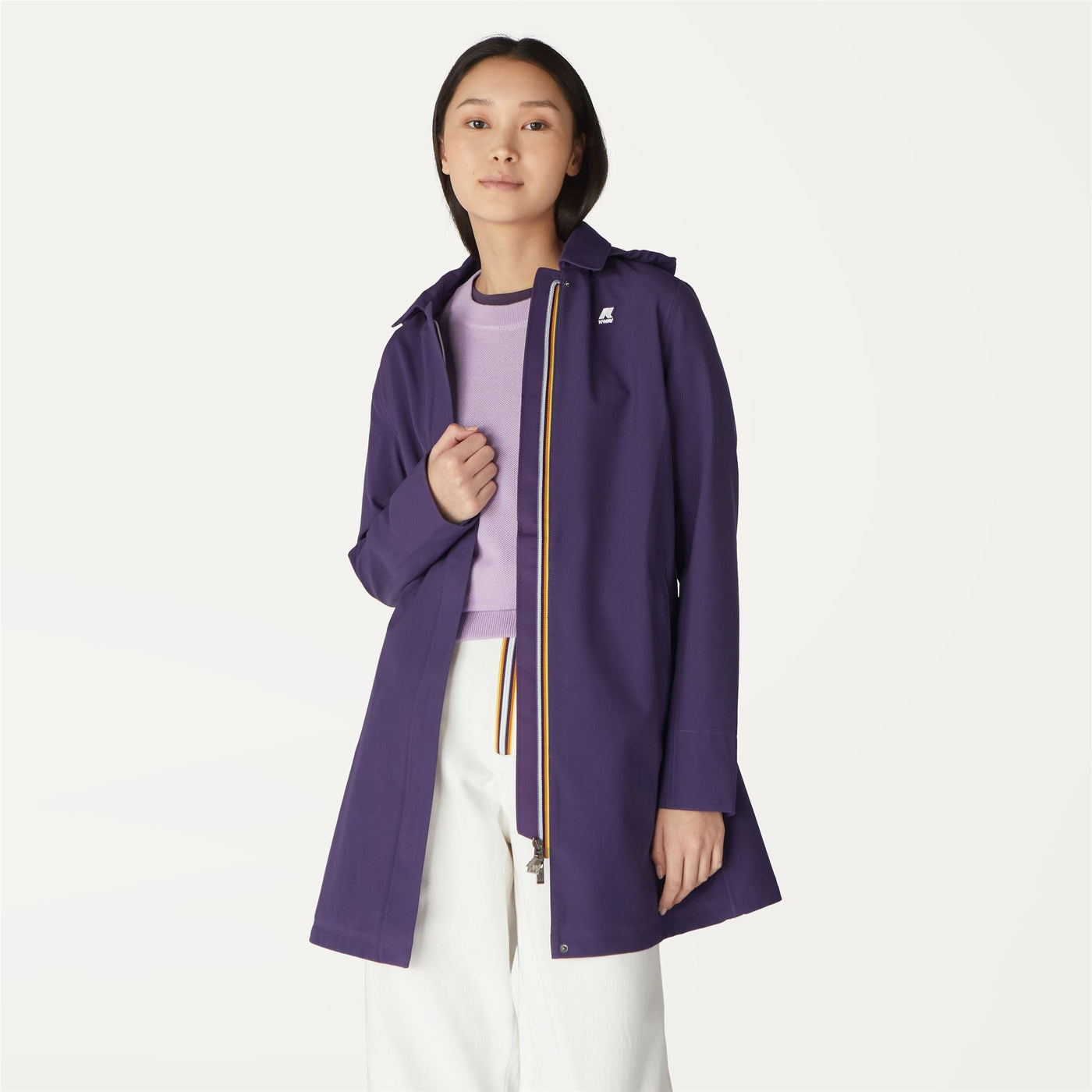 MATHY BONDED JERSEY - Jackets - Mid - WOMAN - VIOLET