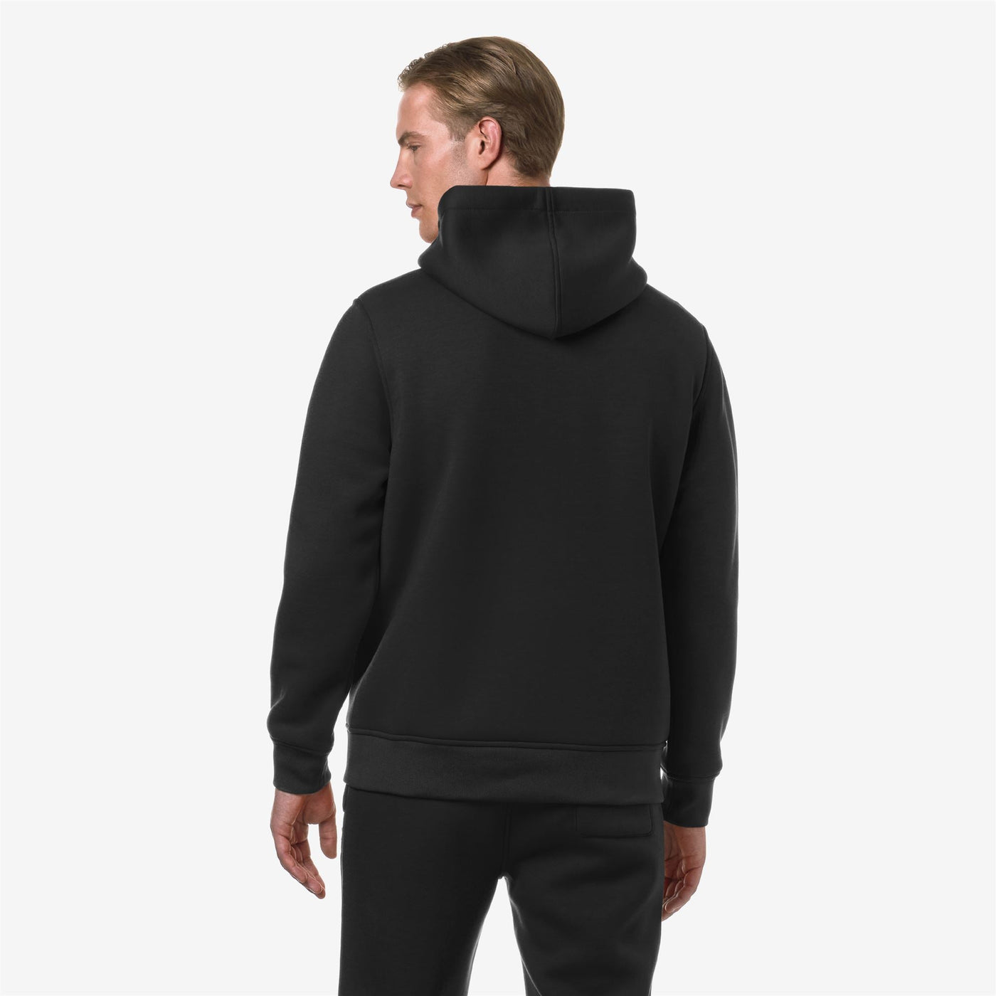 BERNIE SPACER - Fleece - Pull  Over - MAN - BLACK PURE