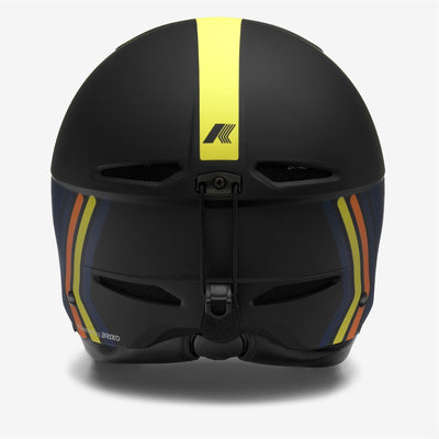 FAITO K-Way - Helmets - Helmet - UNISEX - BLACK P-YELLOW-ORANGE-BLUE