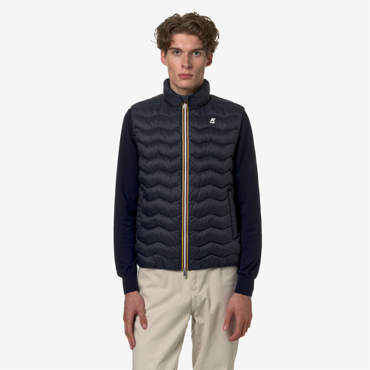 VALEN QUILTED WARM - Jackets - Vest - MAN - BLUE DEPTH