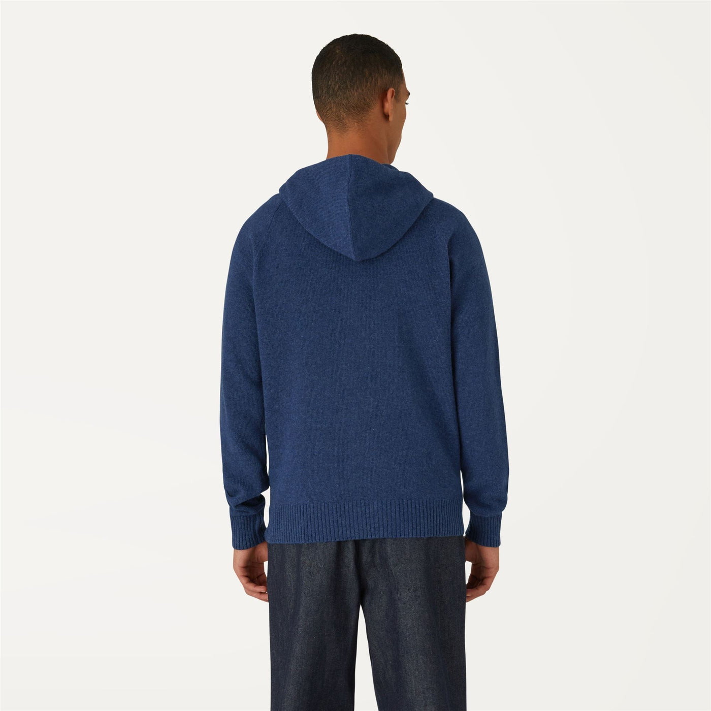 MARCY LAMBSWOOL - Knitwear - Jacket - MAN - BLUE MEDIEVAL