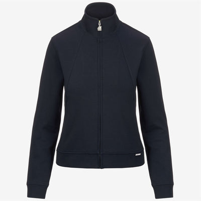 CYRIELLE INTERLOCK - Fleece - Jacket - WOMAN - BLUE DEPTH