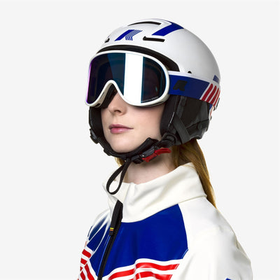 MANNY K-Way - Goggles - Ski  Goggles - UNISEX - WHITE-BM3