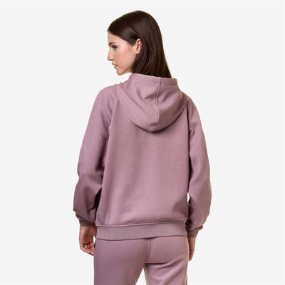 LYDIE LIGHT SPACER - Fleece - Jacket - WOMAN - VIOLET DUSTY