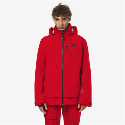 BOZEL 3 LAYERS - SHELL JACKET - Jackets - Mid - MAN - RED