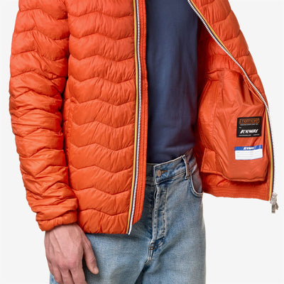 VALENTINE QUILTED WARM - Jackets - Short - MAN - ORANGE PUMPKIN