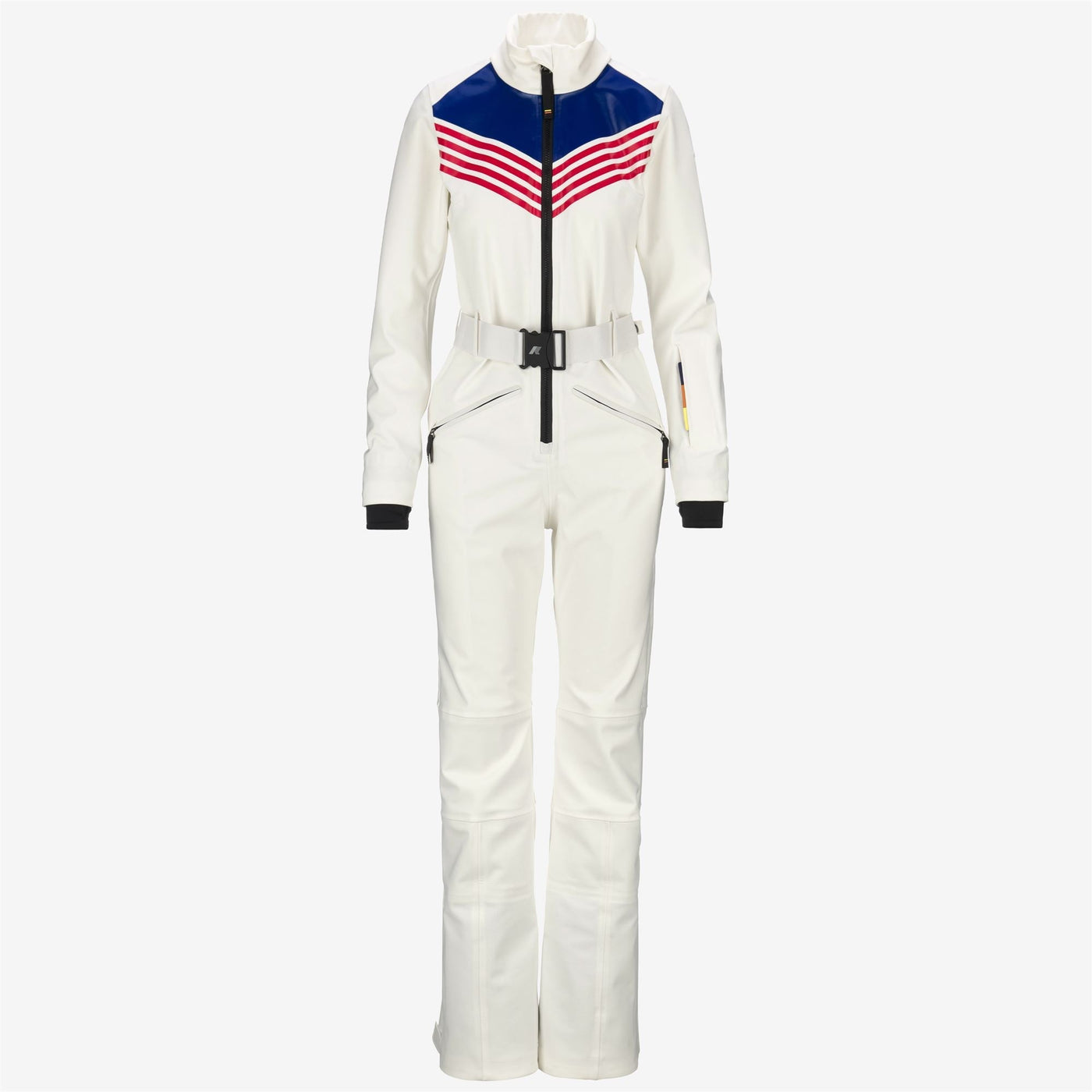 LECHERE ICONIC LOGO - Sport Suits - Coverall Suit - WOMAN - WHITE G-RED-BLUE R