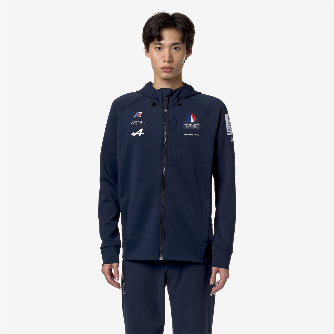 ETAPLES ORIENT EXPRESS TEAM AC - Fleece - Jacket - UNISEX - BLUE DRESS