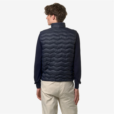 VALEN QUILTED WARM - Jackets - Vest - MAN - BLUE DEPTH