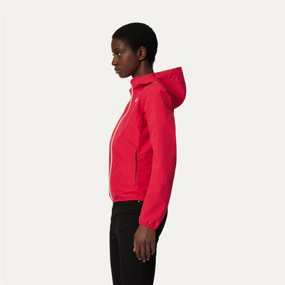 LIL STRETCH DOT - Jackets - Short - WOMAN - RED BERRY