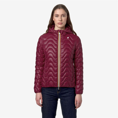 LILY QUILTED WARM - Jackets - Short - WOMAN - RED DK