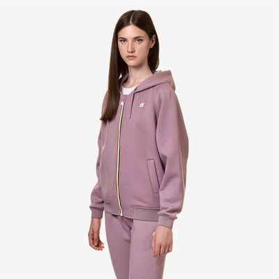 LYDIE LIGHT SPACER - Fleece - Jacket - WOMAN - VIOLET DUSTY