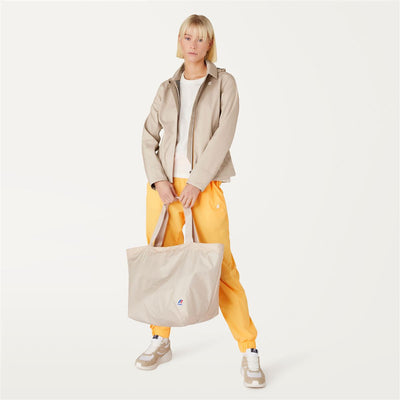 LILLA BONDED JERSEY - Jackets - Short - WOMAN - BEIGE LT