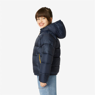 P. LE VRAI 3.0 CLAUDE HEAVY WARM - Jackets - Mid - KID UNISEX - BLUE DEPTH