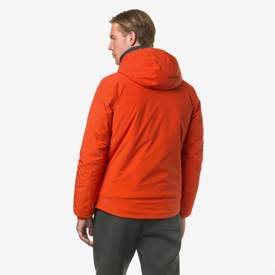 JACK ST WARM REVERSIBLE - Jackets - Short - MAN - ORANGE P-GREEN B