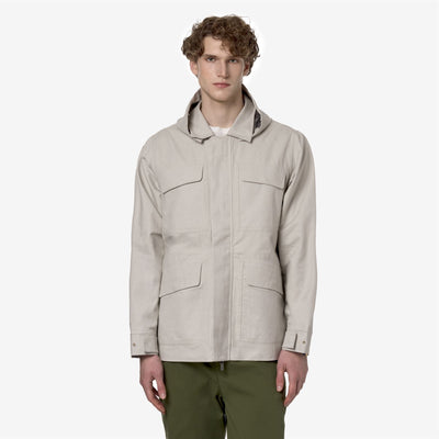 ERHAL LINEN BLEND 2L - Jackets - Mid - MAN - BEIGE LT-SILVER