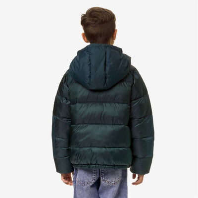 P. LE VRAI 3.0 CLAUDE HEAVY WARM - Jackets - Mid - KID UNISEX - GREEN PETROL