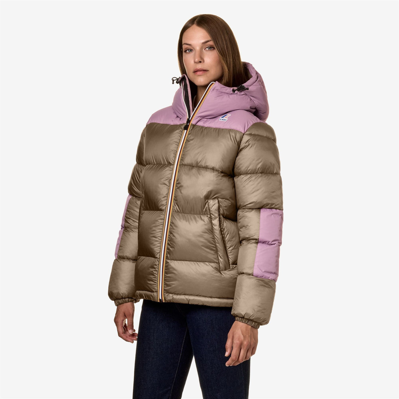 LE VRAI 3.0 CLAUDE HEAVY WARM - Jackets - Mid - UNISEX - BEIGE TAUPE-VIOLET DUSTY