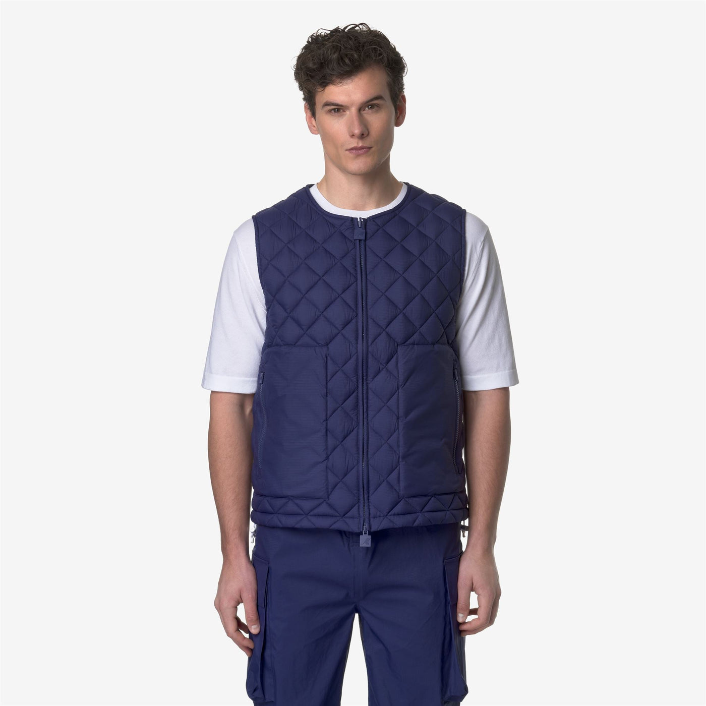 BARNELY ECO LIGHT WARM - Jackets - Vest - UNISEX - BLUE MD COBALT