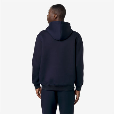 BERNIE SPACER - Fleece - Pull  Over - MAN - BLUE DEPTH