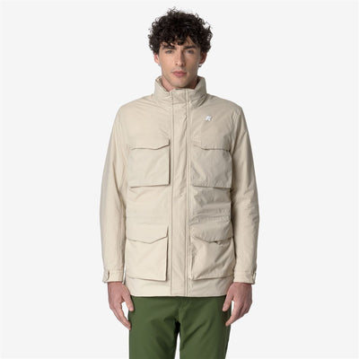 MANPHY WARM OTTOMAN - Jackets - Mid - MAN - BEIGE GREY