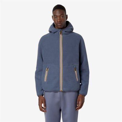 JACK SHERPA POLAR REVERSIBLE - Fleece - Jacket - MAN - GREY BLUE A-GREY BLUE A