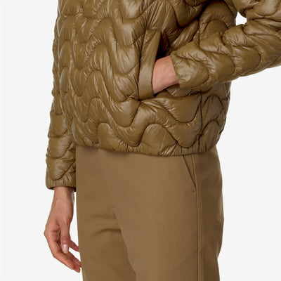 SOJENNE QUILTED WARM - Jackets - Short - WOMAN - BROWN CORDA