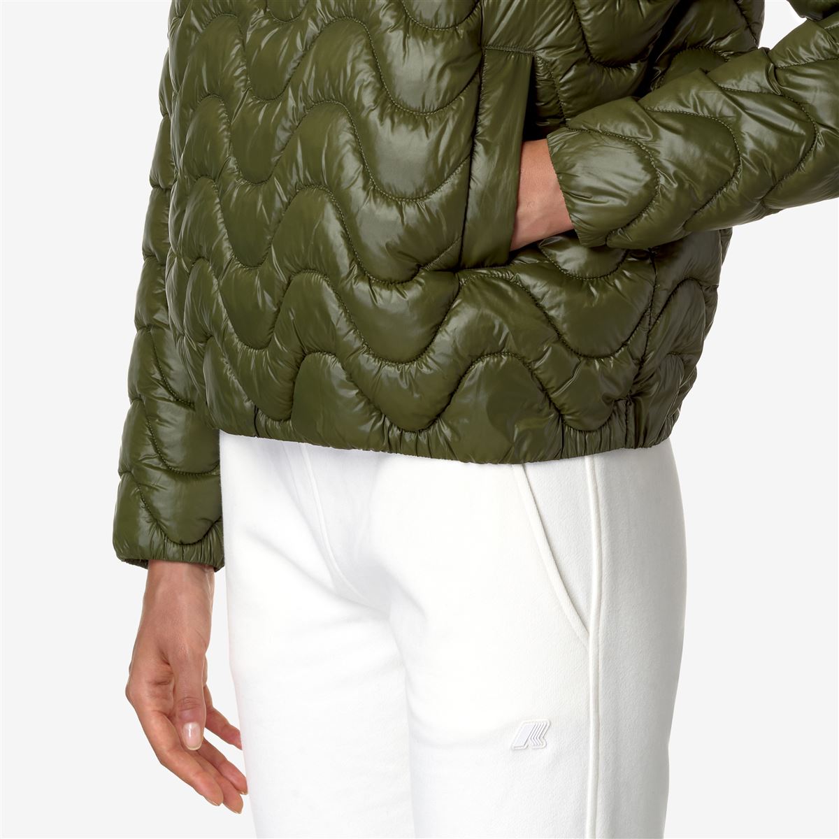 SOJENNE QUILTED WARM - Jackets - Short - WOMAN - GREEN CYPRESS