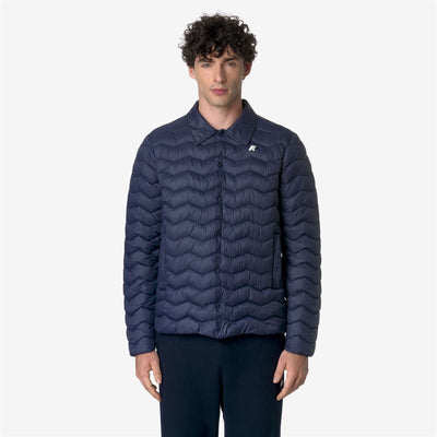 BRUNO QUILTED WARM - Jackets - Short - MAN - BLUE DEPTH