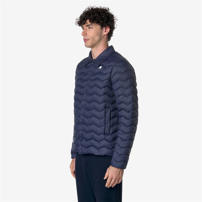 BRUNO QUILTED WARM - Jackets - Short - MAN - BLUE DEPTH