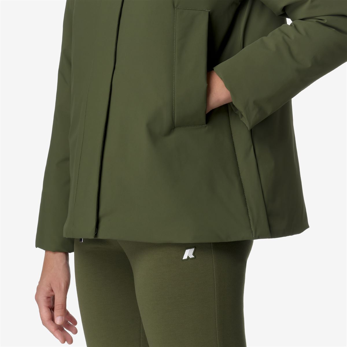 MARLETTE ST WARM - Jackets - Short - WOMAN - GREEN CYPRESS