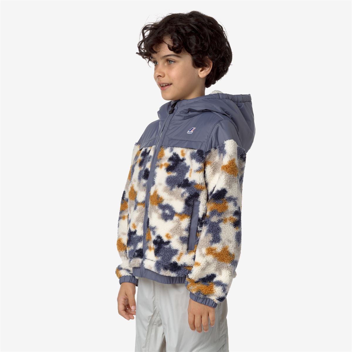 LE VRAI 3.0 P. JILDAZ ORSETTO GRAPHIC - Fleece - Jacket - KID UNISEX - AVIO-CAMO BOY AVIO