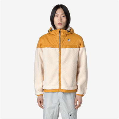 LE VRAI 3.0 JILDAZ ORSETTO - Fleece - Jacket - UNISEX - ECRU-YELLOW INCA