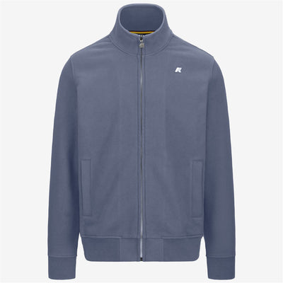 FINN HEAVY FLEECE - Fleece - Jacket - MAN - GREY BLUE AVIO