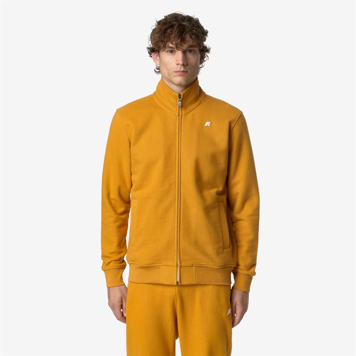 FINN HEAVY FLEECE - Fleece - Jacket - MAN - YELLOW INCA