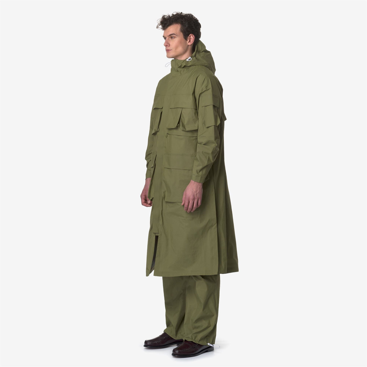 PARK-SHELL - Jackets - Long - UNISEX - GREEN SPHAGNUM