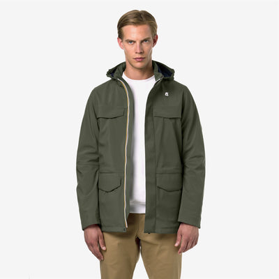 MANPHY BONDED - Jackets - Mid - MAN - GREEN B -BLUE DEPTH