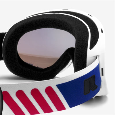 MANNY K-Way - Goggles - Ski  Goggles - UNISEX - WHITE-BM3